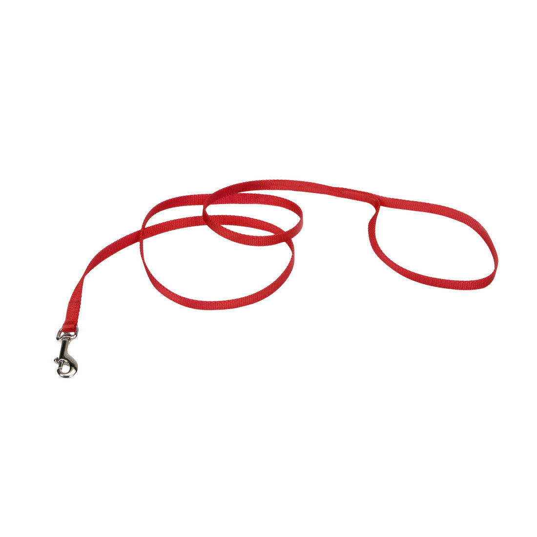 Coastal Single-Ply Dog Leash, Red