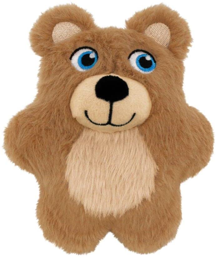 KONG Snuzzles Kiddos Teddy Bear Plush Dog Toy Small