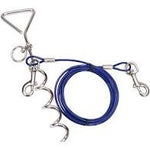 Spiral Stake and Tie Out Combo for Dogs