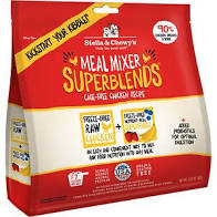 Freeze Dried Chicken Meal Mixer Superblends Dog Food by Stella & Chewy's