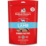 Freeze Dried Dandy Lamb Patties Dog Food by Stella & Chewy's