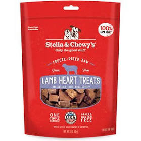 Lamb Hearts Freeze-Dried Dog Treats