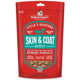 Freeze Dried Skin & Coat Boost Grass-Fed Lamb & Wild-Caught Salmon Dog food by Stella & Chewy's