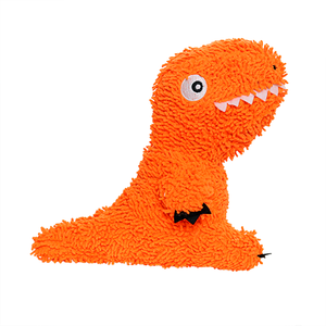 Mighty Microfiber Ball Med T‑Rex Dog Toy
