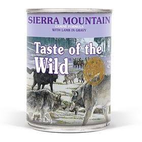 Taste of the Wild Sierra Mountian W/Roasted Lamb Wet Canned Dog Food