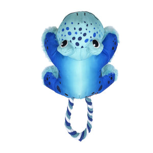 Kong Cozie Tuggz Frog Plush Dog Toy