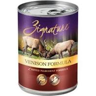 Venison Formula Wet Dog Food by Zignature