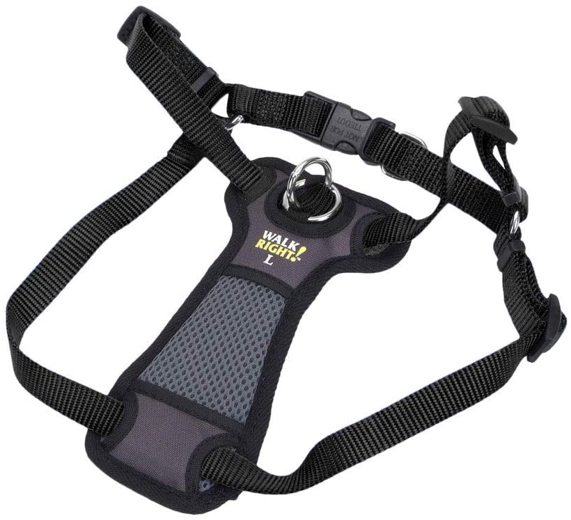 WalkRight !®  Front-Connect Harness - Black by Coastal