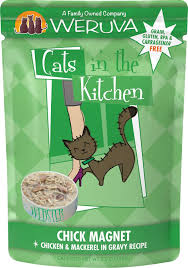 Cats in the Kitchen Chick Magnet Wet Cat Food Pouch by Weruva