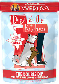 Dogs in the Kitchen The Double Dip Dog Wet Food Pouch by Weruva