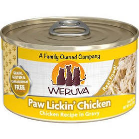 Paw Lickin' Chicken Canned Wet Cat Food by Weruva