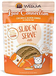 Chicken & Salmon Cat Food Pouches - Love Connection