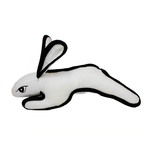Barnyard White Rabbit by Tuffy