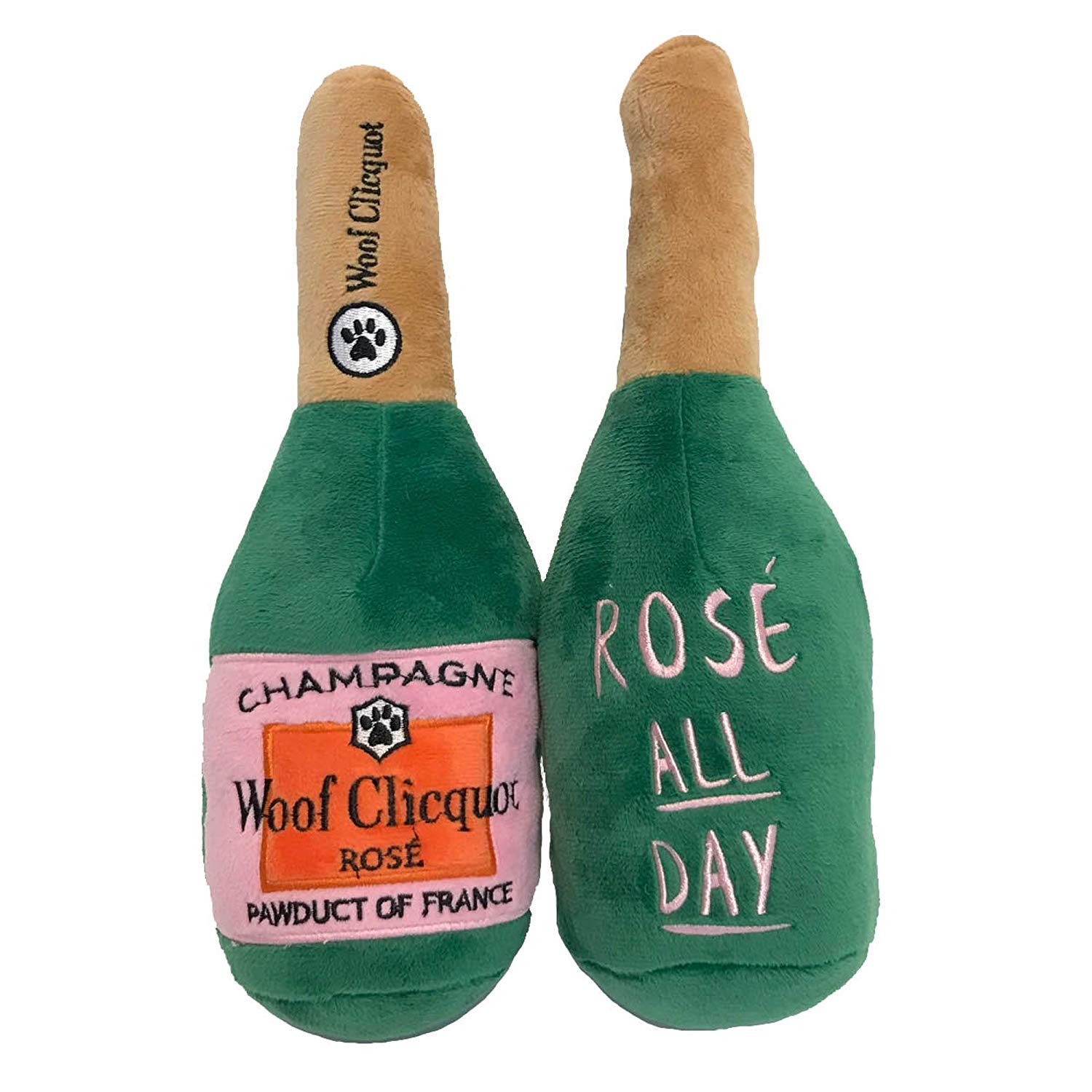 Woof Clicquot Champagne Dog Toy