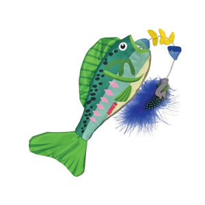 KONG Wrangler Cat Toy - Angler Fish Cat Toy