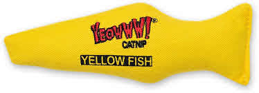 Yellow Fish Catnip Toy