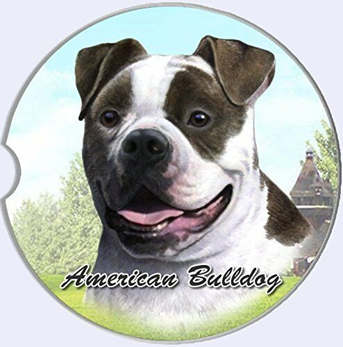 American Bulldog Car Coaster