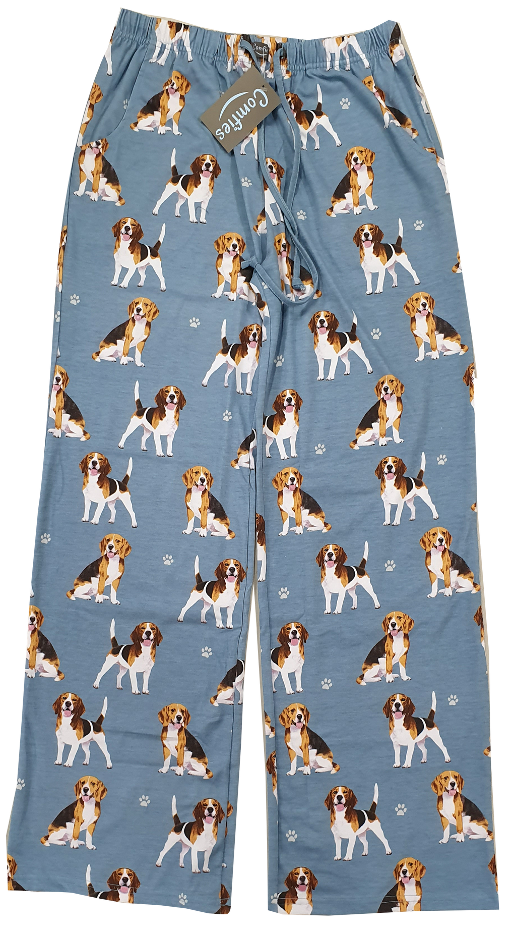 Beagle Pajama Bottoms - Unisex (Fabric Colors Vary)