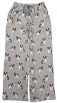 Bulldog Pajama Bottoms - Unisex  (Fabric Colors Vary)
