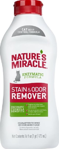 Stain & Odor Remover Just for Cats