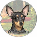 Chihuahua (Black) Car Coaster