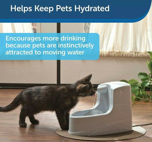 Drinkwell Mini Pet Fountain for Cats & Dogs
