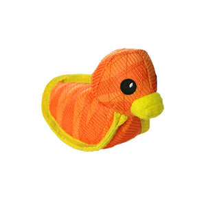 DuraForce Duck, Tiger Orange Dog Toy