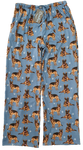 German Shepherd Pajama Bottoms - Unisex  (Fabric Colors Vary)