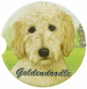 Goldendoodle Car Coaster