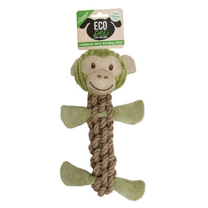 Tough Hemp Monkey Rope Dog Toy