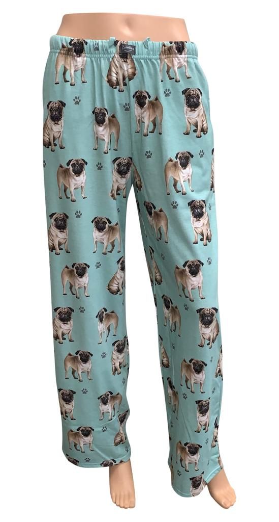 Pug Pajama Bottoms - Unisex