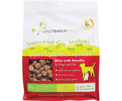 Beef Freeze-Dried Probiotic Dog & Cat Treats By Smallbatch