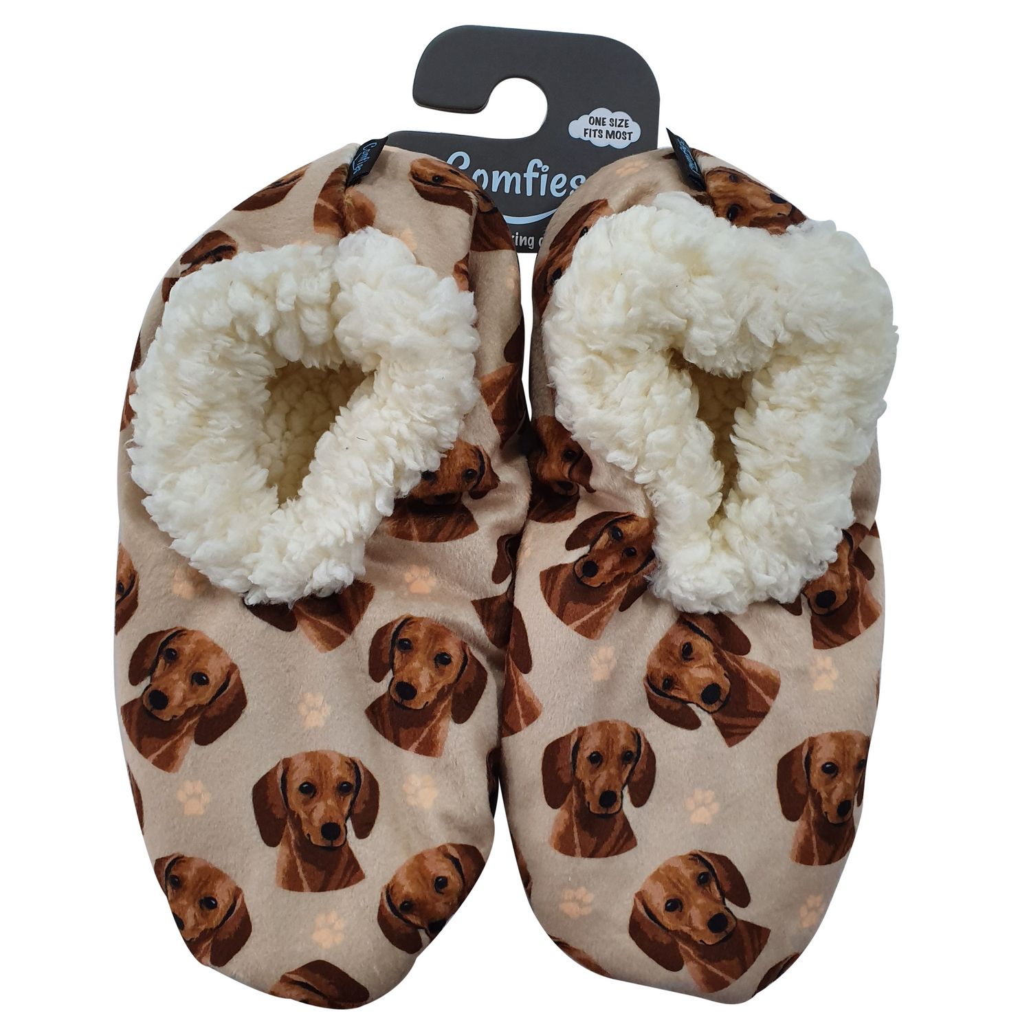 Dachshund (Red) Slippers - Comfies