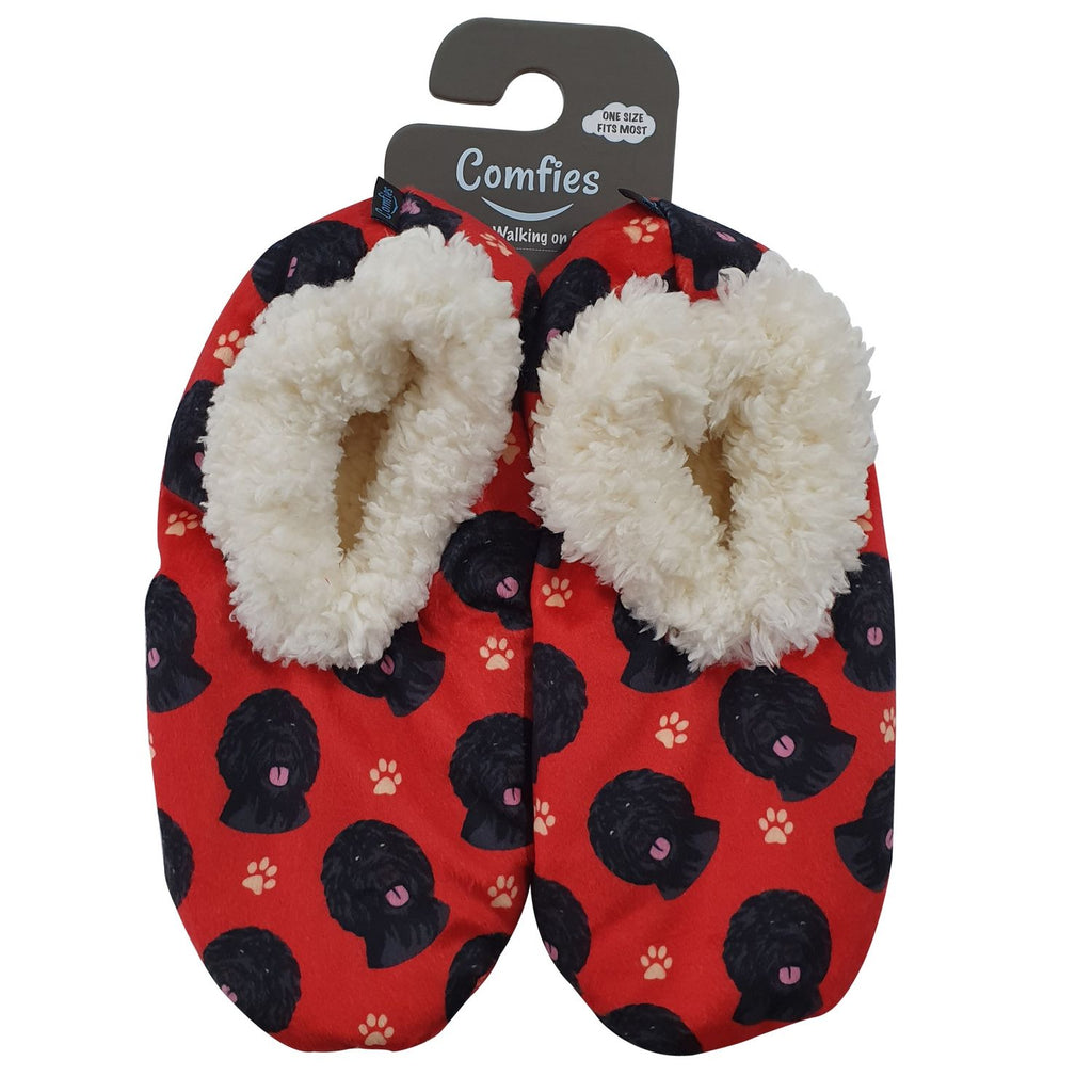 Labradoodle Slippers - Comfies  (Fabric Colors Vary)