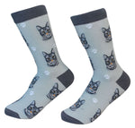 Tabby Cat (grey Silver) Socks - Unisex