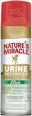 Urine Destroyer for Dogs Foam Spray by Nature's Miracle