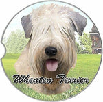 Wheaten Terrier Car Coaster