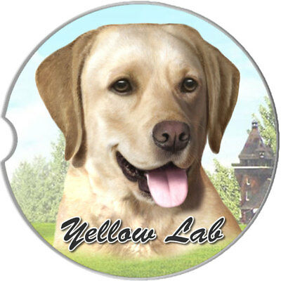 Labrador (Yellow) Car Coaster