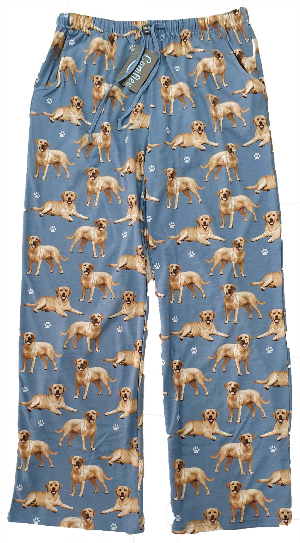 Labrador (Yellow) Pajama Bottoms - Unisex  (Fabric Colors Vary)