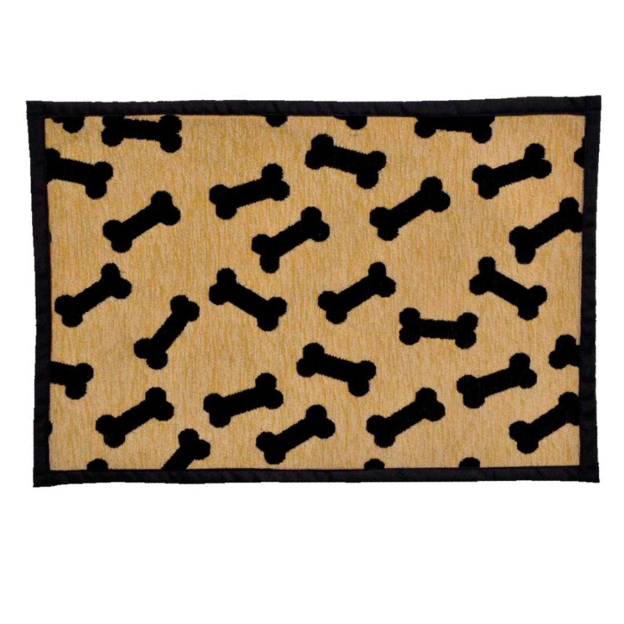 "Bones" Fashion Mat for Dogs & Cats